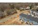 Scenic aerial view of home and backyard at 3321 Treble Ct, Charlotte, NC 28262