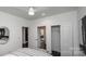 Bright bedroom with spacious closet and view to living area at 407 Newstyle Way, Gastonia, NC 28056