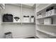 Well-organized walk-in closet with shelving and ample storage space for accessories at 407 Newstyle Way, Gastonia, NC 28056