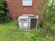 Exterior view of a YORK HVAC (Heating, Ventilation, and Air Conditioning) system, showcasing its outdoor placement at 4414 Birkdale Dr, Charlotte, NC 28208