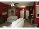 Inviting living room featuring neutral furniture and decorative elements at 4711 Lenox Hill Pl # 98, Charlotte, NC 28269