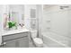 Well-appointed bathroom showcasing a combination of a shower and bathtub at 545 Trading Post Ln, York, SC 29745