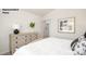 Comfortable bedroom with a neutral color scheme, featuring a spacious dresser and a plush bed at 545 Trading Post Ln, York, SC 29745