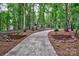 Long driveway through mature trees leading to home at 5611 Charter Oaks Ln, York, SC 29745