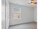 This bedroom is well-lit and has a ceiling fan for added comfort at 112 Artisan Ct, Mooresville, NC 28117