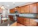 Spacious kitchen with a large island, granite countertops and stainless appliances at 112 Artisan Ct, Mooresville, NC 28117