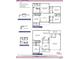 Detailed floor plan showcasing the layout of this 4-bedroom, 3.5-bath home with a 2-car garage and covered lanai at 118 Kerr Walk Dr # 17, Statesville, NC 28677