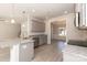 Bright, open kitchen features stainless steel appliances and granite countertops at 118 Kerr Walk Dr # 17, Statesville, NC 28677