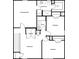 Second floor layout showing Primary bedroom, bathroom, game room, two additional bedrooms, and laundry room at 1508 Doran Ter, Richburg, SC 29729