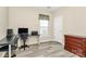 Office space with hardwood floors and ample desk space at 17436 Hawks View Dr, Indian Land, SC 29707