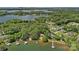 Sprawling lakefront properties with private docks and scenic waterfront views at 2563 Brawley School Rd, Mooresville, NC 28117