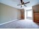 Spacious bedroom with built-in desk and shelving near window at 2608 Golden Bell Dr, Gastonia, NC 28056