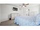 Bright bedroom with carpet, fan, and an ensuite bathroom or closet at 449 Misty Law Ln, Clover, SC 29710