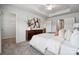 Spacious bedroom with large windows and an ensuite bathroom entrance at 4742 Lakeview N Rd # 17, Charlotte, NC 28216