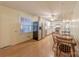 Bright kitchen featuring a dining area and stainless steel appliances at 5840 Potter Rd, Matthews, NC 28104