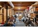 Unfinished basement with exposed framing and utilities at 607 Coulwood Dr, Charlotte, NC 28214