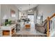 Bright living room with a vaulted ceiling, lots of natural light, and stylish furnishings at 841 Lacebark Dr, Rock Hill, SC 29732