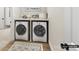 Laundry room featuring side-by-side washer and dryer with counter space and decor above at 1001 Kingbird Ln # 15, Clover, SC 29710