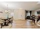 Spacious open-plan living and dining area provides ample room for entertaining and relaxation at 10044 Markus Dr, Mint Hill, NC 28227