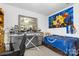 Bright bedroom features a large mirror, comfortable bed and a Wonder Personal art piece on the wall at 116 Maggie Dr, Mount Holly, NC 28120