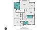 Upstairs floorplan showing bedrooms, bathrooms and closet locations at 116 Maggie Dr, Mount Holly, NC 28120