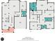 Two-story floorplan showcases home layout with dimensions at 116 Maggie Dr, Mount Holly, NC 28120