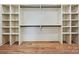 Walk-in closet with built-in shelving, providing ample storage space at 1172 Springlake Rd, York, SC 29745
