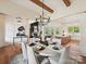 Open concept layout with dining area that flows seamlessly into the living room and kitchen at 1172 Springlake Rd, York, SC 29745