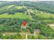 An aerial view shows the property's location at 132 Homeplace Lane, surrounded by trees and countryside at 132 Homeplace Ln, Statesville, NC 28625
