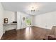 Bright living room with hardwood floors and view of front yard at 16453 Nc Hwy 73 Hwy, Albemarle, NC 28001