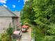 This backyard offers an ideal space for outdoor entertaining and relaxation at 200 Winter Flake Dr, Statesville, NC 28677