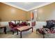 Elegant living room featuring a decorative sitting area with ornate marble accents at 2324 Oakdale Creek Ln, Charlotte, NC 28216