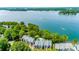 Stunning lake view from condos with a community pool and boaters enjoying the scenic waterway at 302 Northwest Dr, Davidson, NC 28036