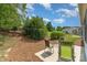 Backyard featuring a concrete patio with chairs and green grass at 5141 Grandview Dr, Fort Mill, SC 29707
