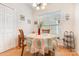 Dining area featuring a round table, hardwood flooring, and natural light at 5141 Grandview Dr, Fort Mill, SC 29707
