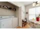 Convenient laundry area adjacent to dining nook at 5141 Grandview Dr, Fort Mill, SC 29707
