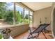 Enclosed patio with lots of light and a tranquil place to sit and enjoy your day at 5141 Grandview Dr, Fort Mill, SC 29707