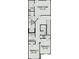 Second-floor plan highlighting the Primary suite, bedrooms, and laundry area at 6009 Jasmine Branch Rd, Charlotte, NC 28216
