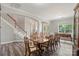 Spacious dining area with an open layout, perfect for Gathering gatherings at 9008 Magna Ln, Indian Trail, NC 28079