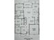 Detailed floor plan showcasing layout and dimensions of rooms including bedrooms and living spaces at 10016 St Kitts Landing Ln, Charlotte, NC 28278
