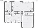 First floor floorplan layout showcases the kitchen, living room, bedrooms, and garage, with detailed dimensions at 10792 Elsfield Nw Ave, Concord, NC 28027