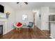 Inviting living room with a fireplace, wood floors, and a cozy seating area at 16121 Wrights Ferry Rd, Charlotte, NC 28278