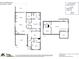 Detailed floor plan showcasing the layout of this home, including the kitchen, bedrooms, living spaces, and outdoor deck at 18013 Grey Mossrun Dr, Charlotte, NC 28278