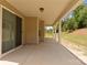 Covered patio featuring ample outdoor space and views of the spacious, lush backyard at 2236 Prairie Rd, Concord, NC 28027