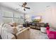 Cozy living room featuring comfortable seating and large windows at 2313 Blueberry St, Belmont, NC 28012