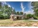 Spacious backyard with covered brick patio, perfect for outdoor entertaining and relaxation at 2434 Olewoods Ct, Rock Hill, SC 29732