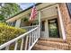 Close-up of the home's entry, showing the brick stairs, porch, and front door at 2434 Olewoods Ct, Rock Hill, SC 29732