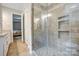 Glass shower with tile surround at 2434 Olewoods Ct, Rock Hill, SC 29732