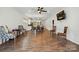 Spacious living room with an open concept layout at 258 Cherrytree Dr, Fort Mill, SC 29715