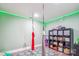 Versatile room with LED lighting, ideal for a playroom or hobby space at 2843 Startown Rd, Lincolnton, NC 28092